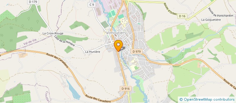 localisation de l'entreprise MADAME EMMA BOUQUEREL à VIMOUTIERS
