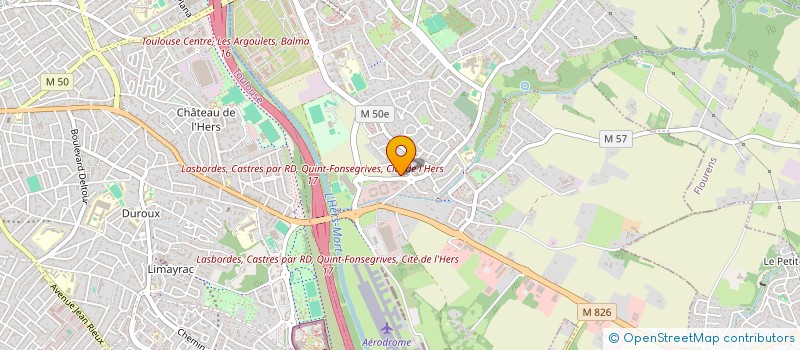 localisation de l'entreprise MADAME EMMA BOURAS  BALMA