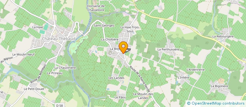 localisation de l'entreprise MADAME EMMA BOURDAIS  MAISDON-SUR-SEVRE