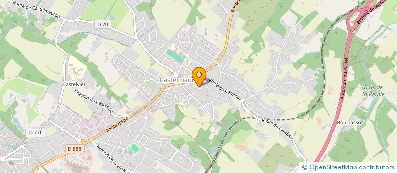 localisation de l'entreprise MADAME EMMA BOUZIGUES  CASTELMAUROU