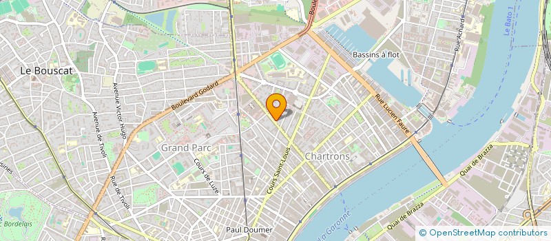 localisation de l'entreprise MADAME EMMA BOYER  BORDEAUX