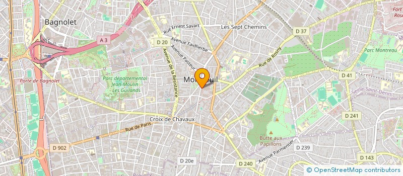 localisation de l'entreprise MADAME EMMA BRAZEILLES à MONTREUIL