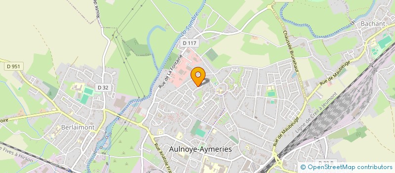 localisation de l'entreprise MADAME EMMA BRIATTE  AULNOYE-AYMERIES