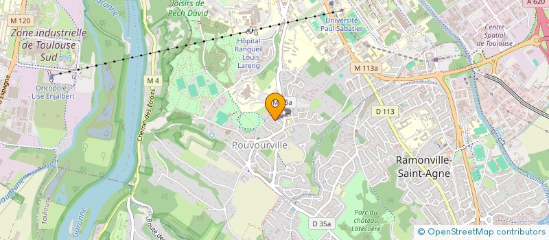 localisation de l'entreprise MADAME EMMA BRODEAU à TOULOUSE