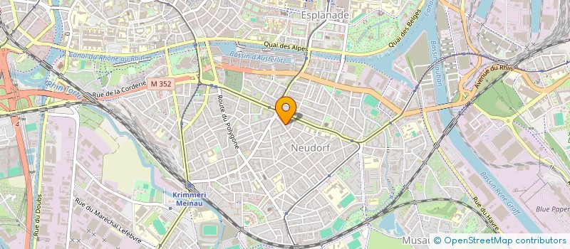 localisation de l'entreprise MADAME EMMA BRUCKERT à STRASBOURG