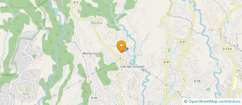 localisation de l'entreprise MADAME EMMA BRUERE  FORT-DE-FRANCE