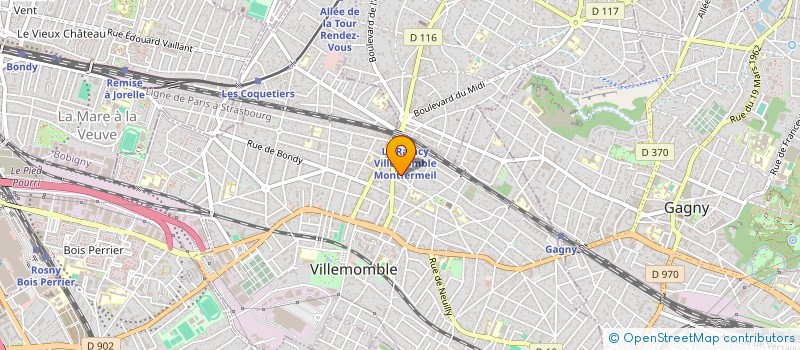 localisation de l'entreprise MADAME EMMA BURLET  VILLEMOMBLE