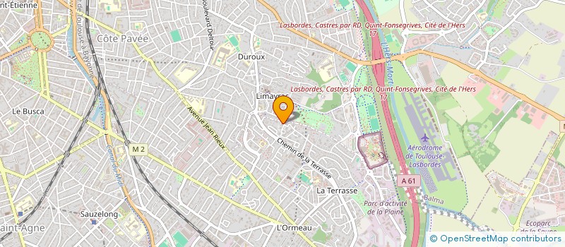 localisation de l'entreprise MADAME EMMA CALZADILLA à TOULOUSE