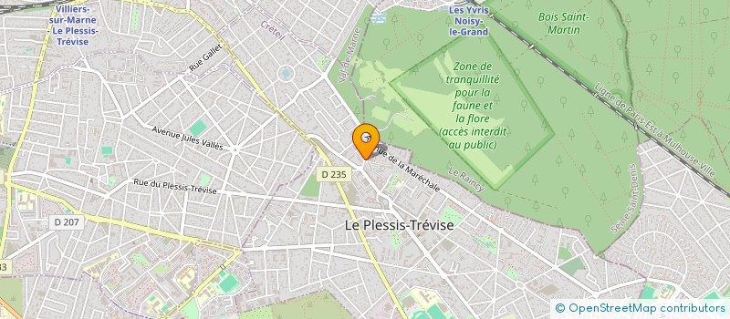 localisation de l'entreprise MADAME EMMA CAMARA à LE PLESSIS-TREVISE