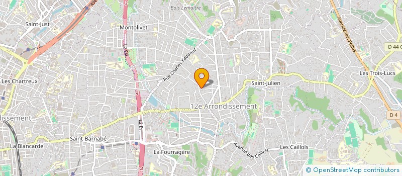 localisation de l'entreprise MADAME EMMA CAPLAIN  MARSEILLE