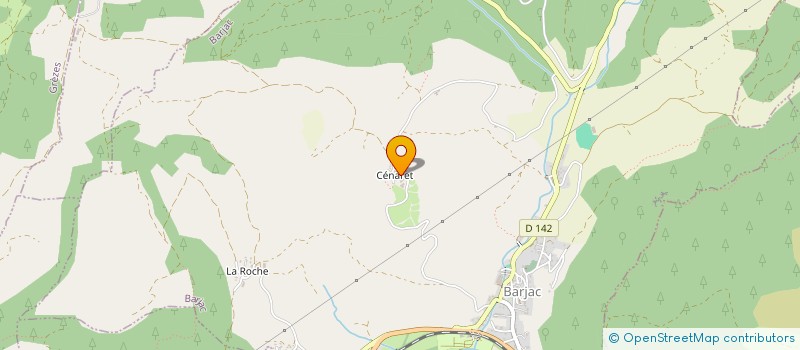 localisation de l'entreprise MADAME EMMA CASCALES  BARJAC