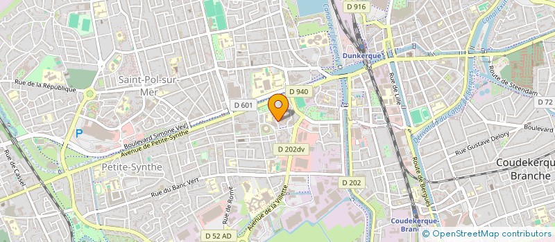 localisation de l'entreprise MADAME EMMA CAUSIAUX à DUNKERQUE