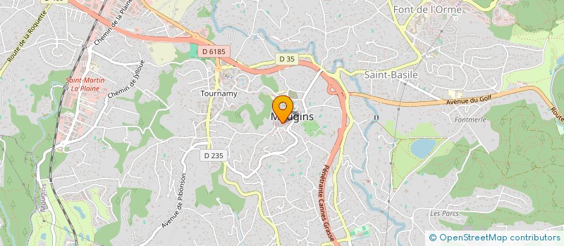 localisation de l'entreprise MADAME EMMA CECCARELLI à MOUGINS