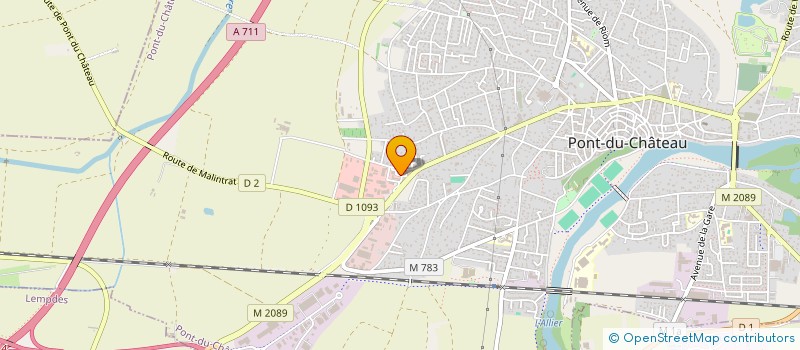 localisation de l'entreprise MADAME EMMA CELLIER-VANDENBUSSCHE  PONT-DU-CHATEAU