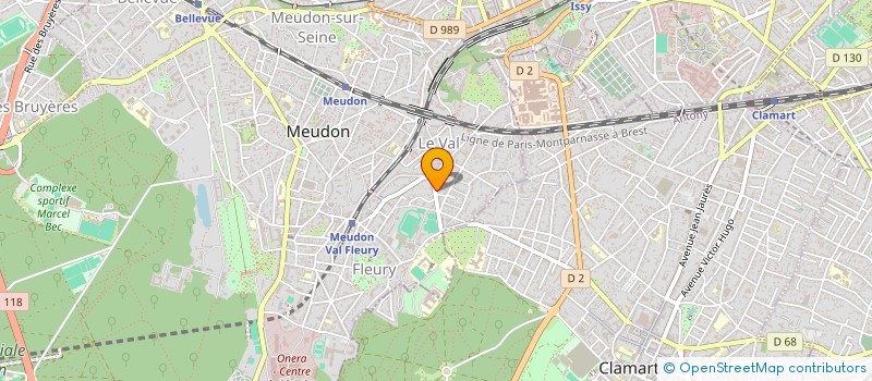 localisation de l'entreprise MADAME EMMA CHABOUSSIE à MEUDON