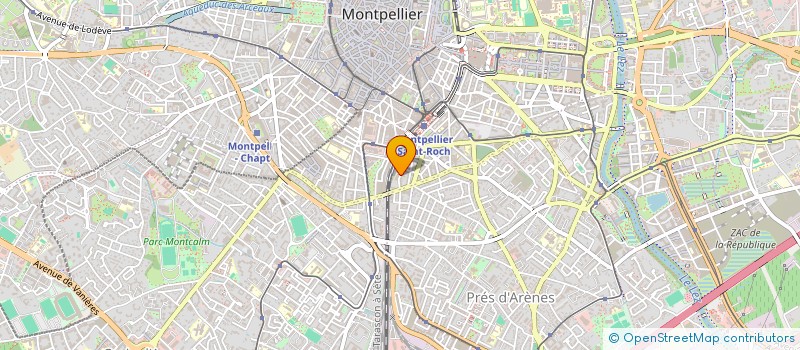 localisation de l'entreprise MADAME EMMA CHARDONNEAU à MONTPELLIER