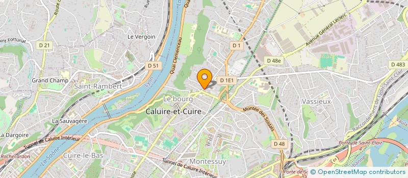 localisation de l'entreprise MADAME EMMA CHARVET à CALUIRE-ET-CUIRE