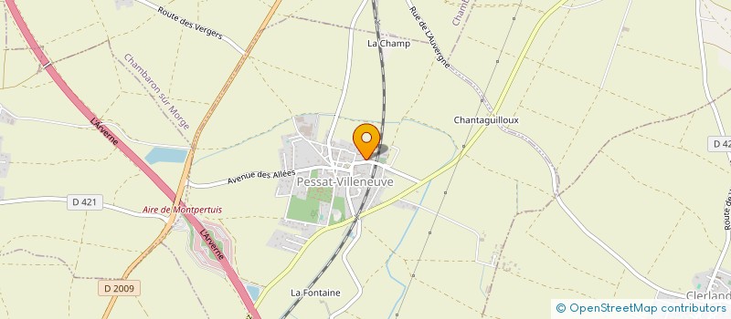 localisation de l'entreprise MADAME EMMA CHAUSSEC  RIOM