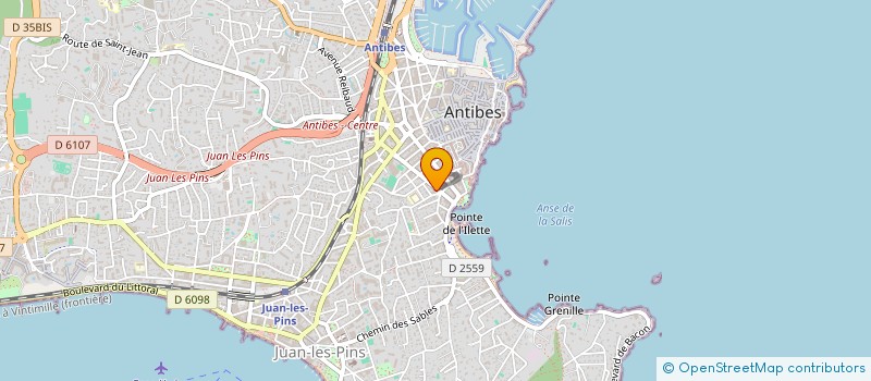 localisation de l'entreprise MADAME EMMA CHAUVEAU  ANTIBES