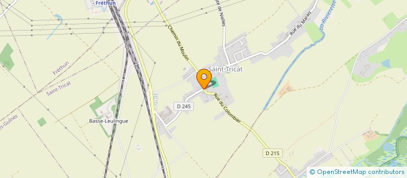 localisation de l'entreprise MADAME EMMA CLABAUX  SAINT-TRICAT