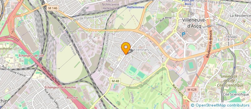 localisation de l'entreprise MADAME EMMA CLEMENT  LEZENNES