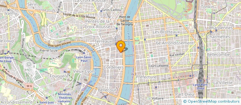 localisation de l'entreprise MADAME EMMA COCQUET à LYON