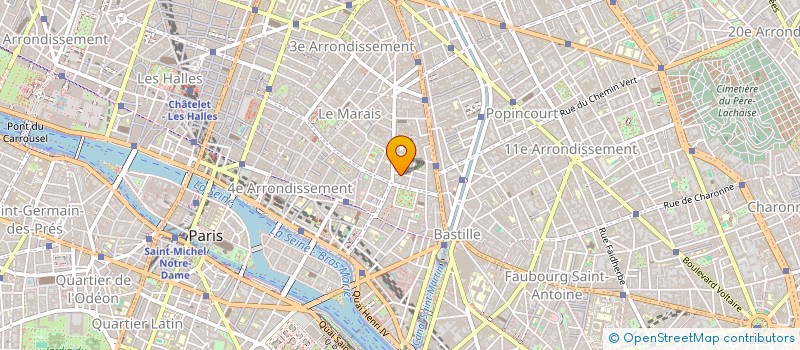 localisation de l'entreprise MADAME EMMA COHEN  PARIS