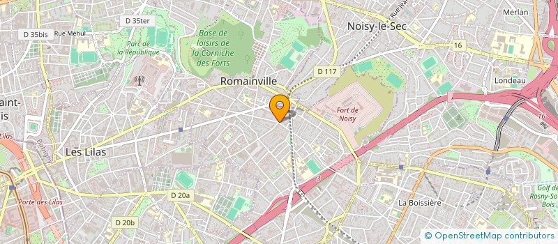 localisation de l'entreprise MADAME EMMA COHEN à ROMAINVILLE
