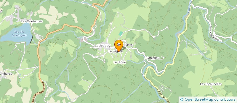 localisation de l'entreprise MADAME EMMA CORBIERE  MAZAMET