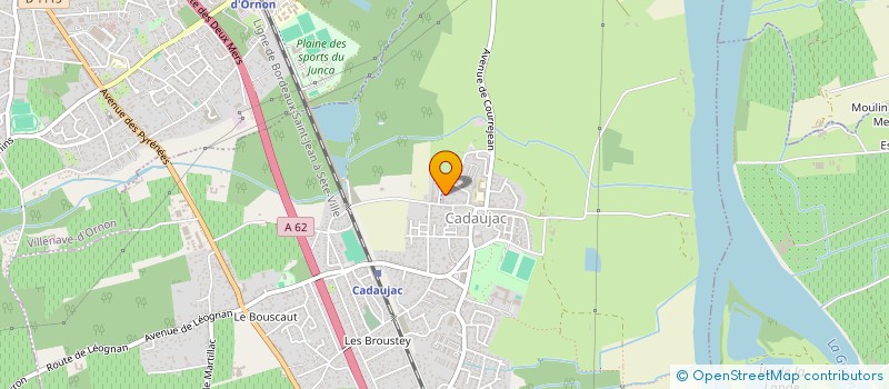 localisation de l'entreprise MADAME EMMA CORCEIRO  CADAUJAC