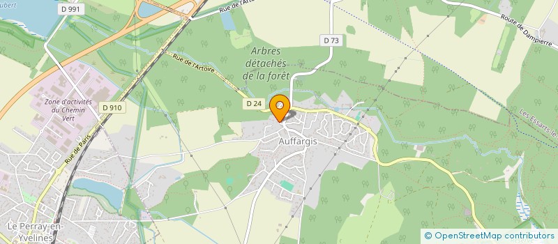 localisation de l'entreprise MADAME EMMA CORTIJO  AUFFARGIS