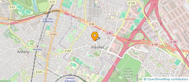 localisation de l'entreprise MADAME EMMA COURAULT  FRESNES