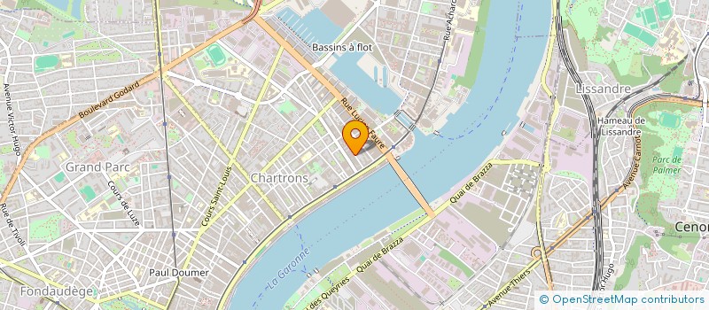 localisation de l'entreprise MADAME EMMA COUVERT  BORDEAUX