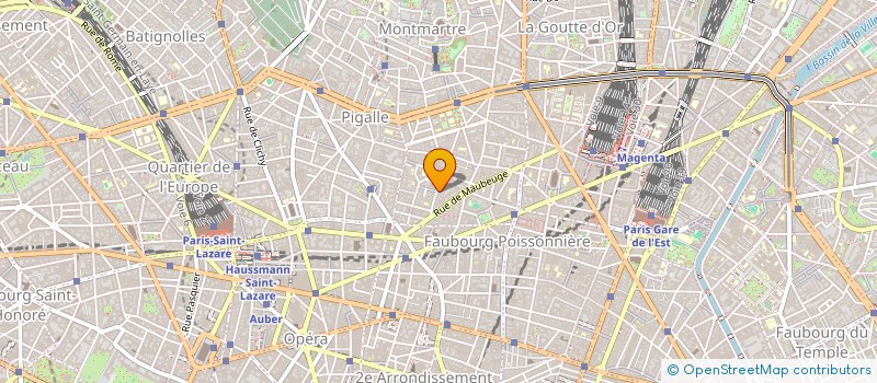 localisation de l'entreprise MADAME EMMA DA SILVA  PARIS