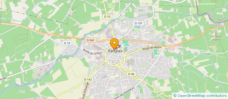 localisation de l'entreprise MADAME EMMA DAFFLON à VALREAS