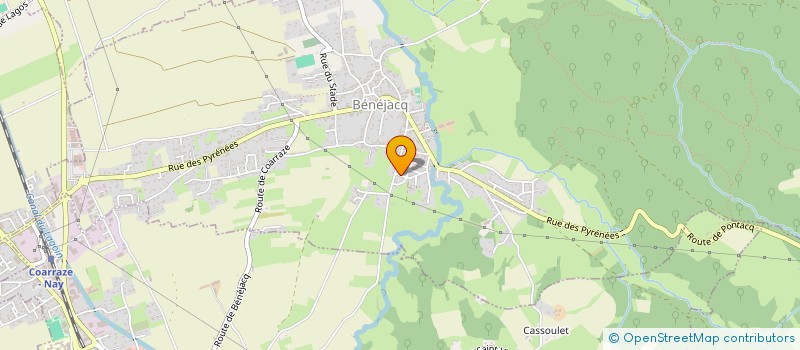 localisation de l'entreprise MADAME EMMA DANGLADE  BORDERES