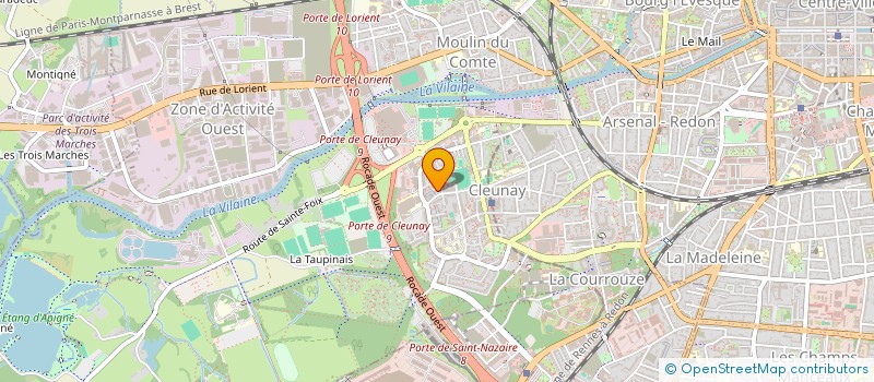localisation de l'entreprise MADAME EMMA DANIELOU  RENNES