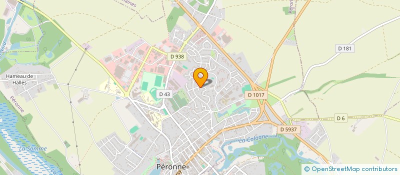 localisation de l'entreprise MADAME EMMA DAULNY  PERONNE