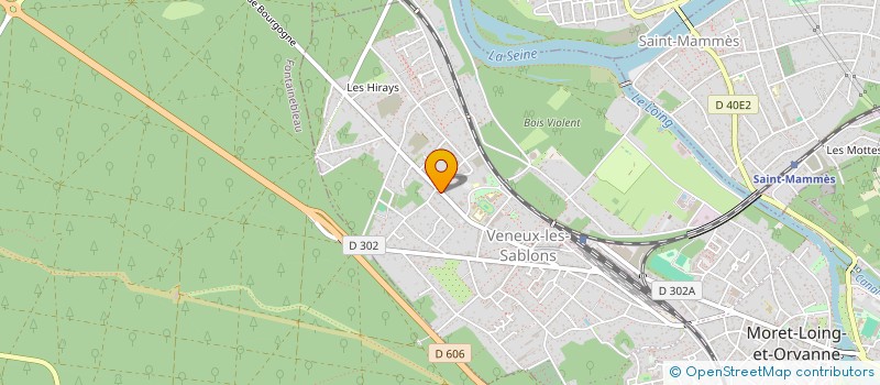 localisation de l'entreprise MADAME EMMA DEBEUGNY  MILLY-LA-FORET