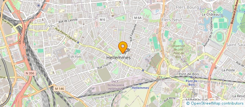 localisation de l'entreprise MADAME EMMA DECROCK à LILLE