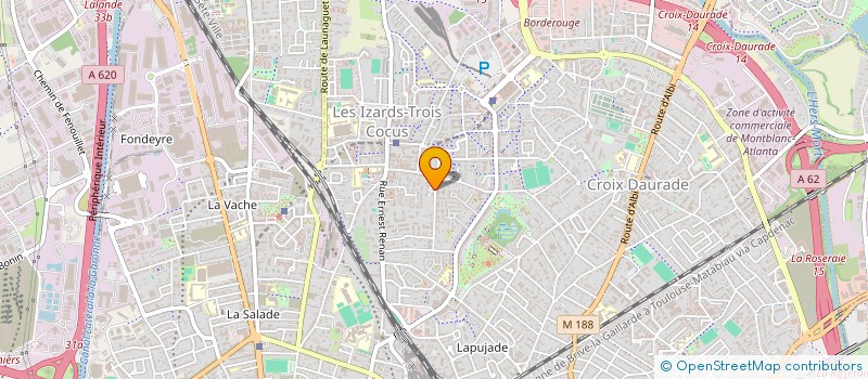 localisation de l'entreprise MADAME EMMA DEGERT  TOULOUSE