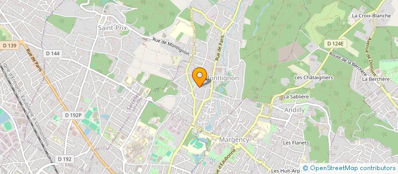 localisation de l'entreprise MADAME EMMA DEL BELLO  MONTLIGNON