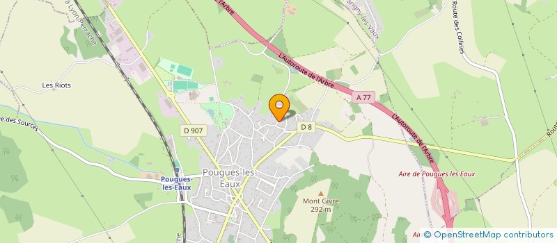 localisation de l'entreprise MADAME EMMA DELAROCHE  POUGUES-LES-EAUX