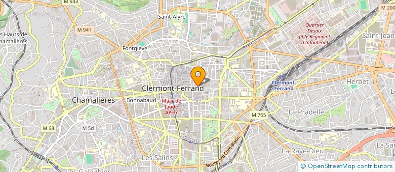 localisation de l'entreprise MADAME EMMA DELAUME  CLERMONT-FERRAND