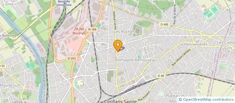 localisation de l'entreprise MADAME EMMA DELIA  CONFLANS-SAINTE-HONORINE