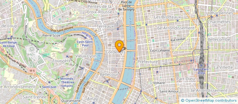 localisation de l'entreprise MADAME EMMA DELLA-GUARDIA  LYON