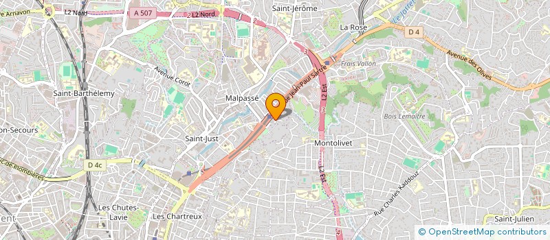localisation de l'entreprise MADAME EMMA DELORGE  MARSEILLE 13EME