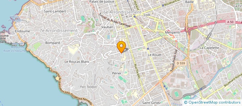 localisation de l'entreprise MADAME EMMA DERMINASSIAN à MARSEILLE