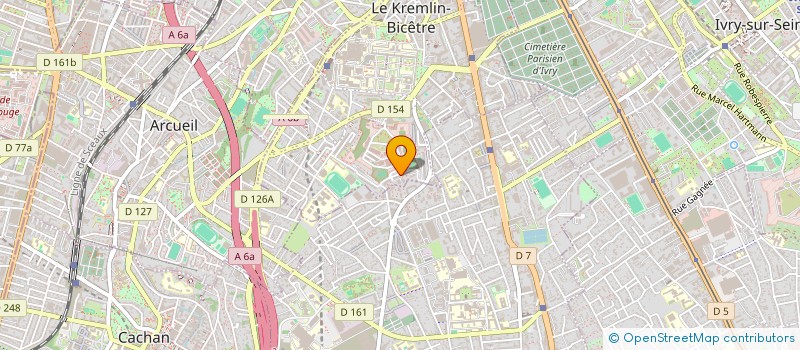 localisation de l'entreprise MADAME EMMA DESCELIERS à LE KREMLIN-BICETRE