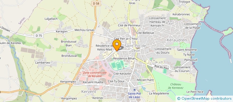 localisation de l'entreprise MADAME EMMA DESOUCHES à SAINT-POL-DE-LEON